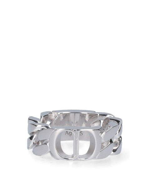 dior ring herren silber|Dior men's manschen.